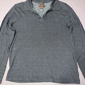 Michael Kors Men's Long Sleeve Patterned Shirt Size S